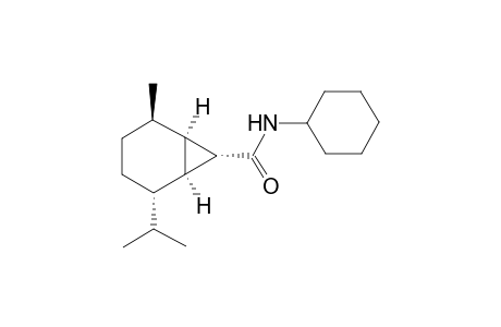 (1R,2R,5S,6S,7S)-N-Cyclohexyl-2-methyl-5-(1-methylethyl)bicyclo[4.1.0]heptane-7-carboxamide