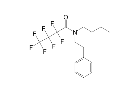 Heptafluorobutanamide, N-(2-phenylethyl)-N-butyl-