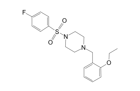 Piperazine, 1-[(2-ethoxyphenyl)methyl]-4-[(4-fluorophenyl)sulfonyl]-