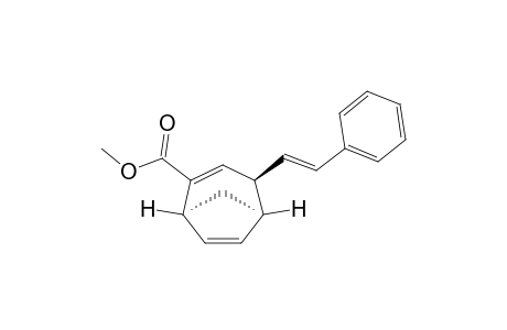 (1S,4S,5R)-Methyl 4-(2-phenylethenyl)bicyclo[3.2.1]octa-2,6-dien-2-carboxylate