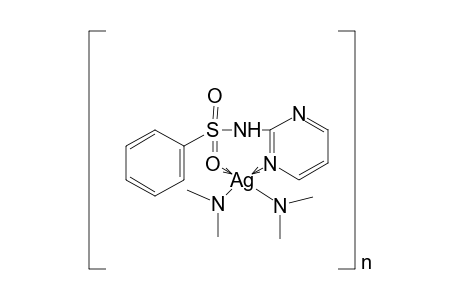 N-(2-PYRIMIDINYL)BENZENESULFONAMIDE, SILVER SALT, POLYMER