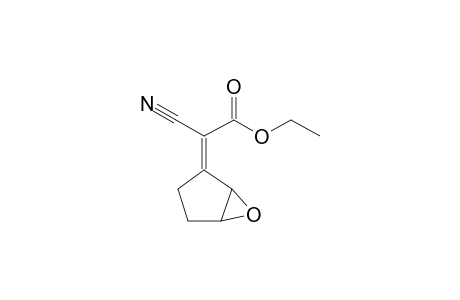 (E)-ETHYL-6-OXABICYCLO-[3.1.0]-HEXAN-2-YLIDENE-CYANO-ACETATE