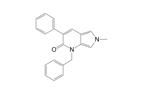 1-Benzyl-6-methyl-3-phenyl-1,6-dihydro-2H-pyrrolo[3,4-b]pyridin-2-one