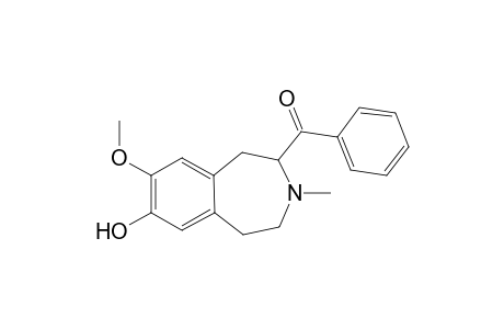 (7-methoxy-3-methyl-8-oxidanyl-1,2,4,5-tetrahydro-3-benzazepin-4-yl)-phenyl-methanone
