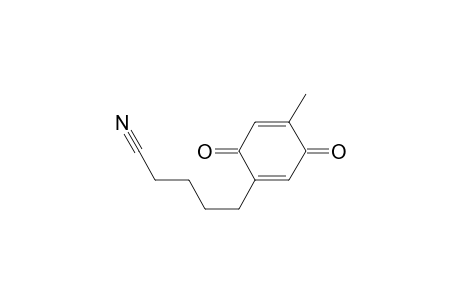 6-Methyl-3-(4-Cyanobutyl)benzoquinone