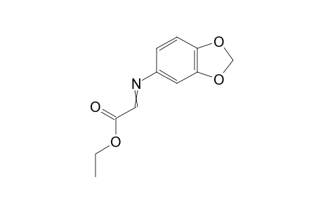 Ethyl 2-(benzo[1,3]dioxol-5-ylimino)acetate