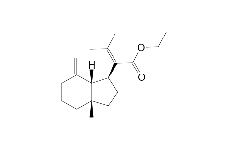 ETHYL-(1R*,3AR*,7AS*)-HEXAHYDRO-ALPHA-ISOPROPYLIDEN-3A-METHYL-7-METHYLENE-1-INDAN-ACETATE