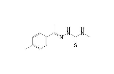1-(alpha,p-dimethylbenzylidene)-4-methyl-3-thiosemicarbazide