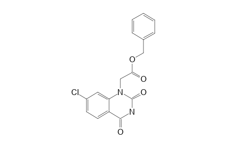 2-(7-chloro-2,4-diketo-quinazolin-1-yl)acetic acid benzyl ester