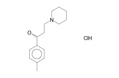 1-Propanone, 1-(4-methylphenyl)-3-(1-piperidinyl)-, hydrochloride