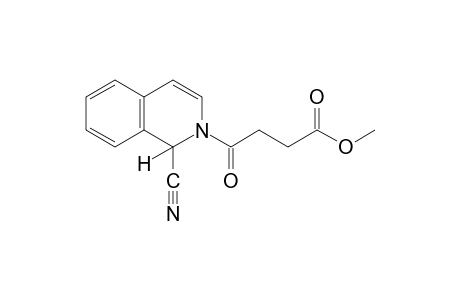 1-cyano-gamma-oxo-2(1H)-isoquinolinebutyric acid, methyl ester