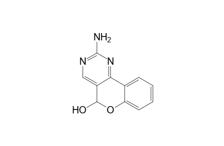 2-Amino-5H-chromeno[4,3-d]pyrimidin-5-ol