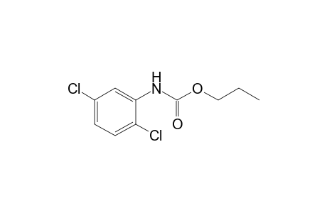 2,5-dichlorocarbanilic acid, propyl ester