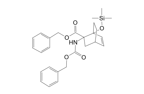 benzyl (1RS,2RS,4SR)-2-benzyloxycarbonylamino-1-trimethylsilyloxybicyclo[2.2.2]oct-5-ene-2-carboxylate