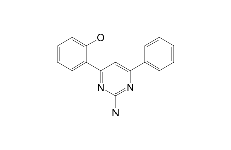 2-Amino-4-(o-hydroxyphenyl)-6-phenylpyrimidine