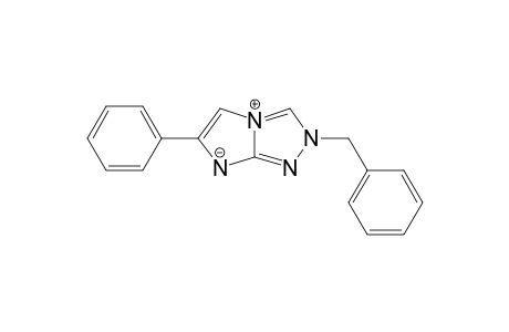 2-Benzyl-6-phenyl-2,7-dihydroimidazo[2,1-c][1,2,4]triazol-4-ium-7-ide