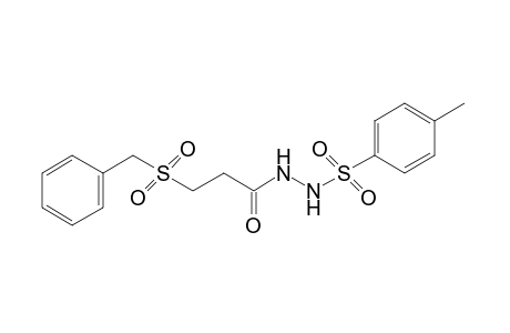 1-[3-(benzylsulfonyl)propionyl]-2-(p-tolylsulfonyl)hydrazine