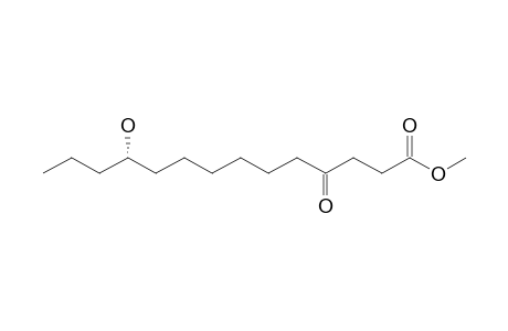 11-HYDROXY-4-OXO-TETRADECANOIC-ACID-METHYLESTER