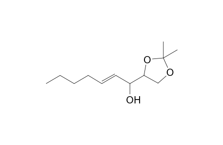 1,2-O-Isopropylyidene-4-nonene-1,2,3-triol