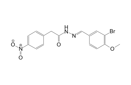N'-[(E)-(3-bromo-4-methoxyphenyl)methylidene]-2-(4-nitrophenyl)acetohydrazide