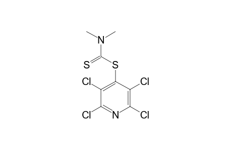 2,3,5,6-TETRACHLORO-4-PYRIDYL-N,N-DIMETHYLDITHIOCARBAMATE