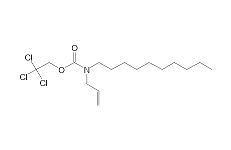 Carbamic acid, N-allyl-N-decyl-, 2,2,2-trichloroethyl ester