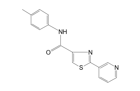 2-(3-pyridyl)-4-thiazolecarboxy-p-toluidide