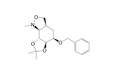 (3as,5R,5ar,8ar,8bs)-5-Benzyloxy-1,7,7-trimethyl-octahydro-2,6,8-trioxa-1-aza-as-indacene