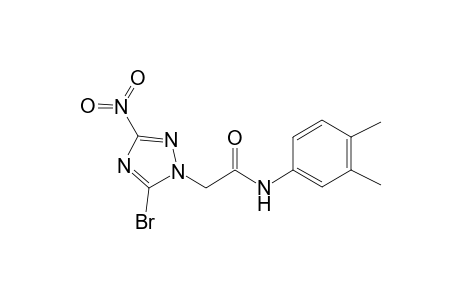 1H-1,2,4-triazole-1-acetamide, 5-bromo-N-(3,4-dimethylphenyl)-3-nitro-