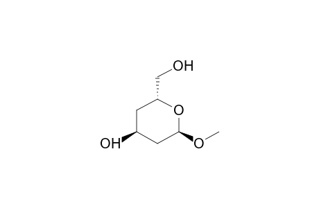 (2S,4R,5S)-2-METHOXY-4-HYDROXY-6-HYDROXYMETHYLTETRAHYDROPYRAN