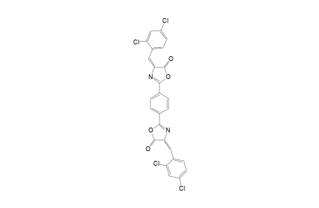 2,2'-(1,4-Phenylene)bis[4-(2,4-dichlorobenzylidene)-4,5-dihydro-5-oxazolone]