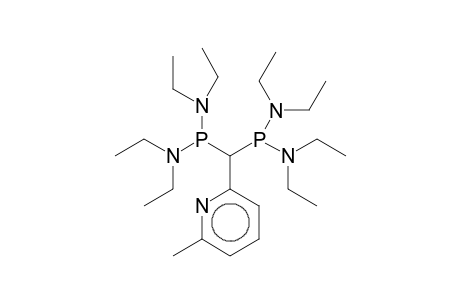 N-[[bis(diethylamino)phosphanyl-(6-methyl-2-pyridyl)methyl]-(diethylamino)phosphanyl]-N-ethyl-ethanamine