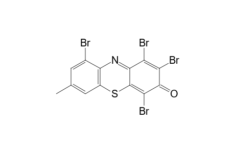 7-METHYL-1,2,4,9-TETRABROMO-3H-PHENOTHIAZIN-3-ONE