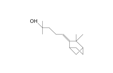 2-Methyl-5-(3',3'-dimethylbicyclo-[2.2.1]-hept-2'-ylidene)-pentan-2-ol