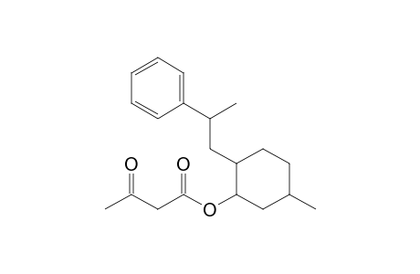 2-(2-Methyl-2-phenylethyl)-5-methylcyclohexyl 3-oxobutanoate