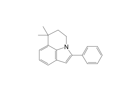 6,6-Dimethyl-2-phenyl-5,6-dihydro-4H-pyrrolo[3,2,1-ij]quinoline