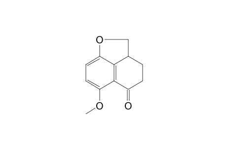 6-methoxy-2a,3,4,5-tetrahydro-2H-naphtho[1,8-bc]furan-5-one