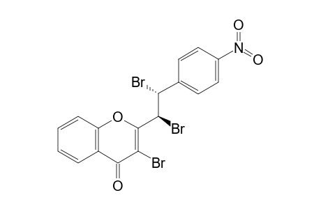 3-BROMO-2-[1,2-DIBROMO-2-(4-NITROPHENYL)-ETHYL]-CHROMONE