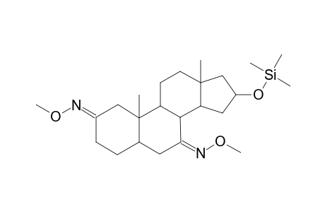 5.ALPHA.-ANDROSTAN-16.BETA.-OL-2,7-DIONE(2,7-DI-O-METHYLOXIME-16.BETA.-TRIMETHYLSILYL ETHER)