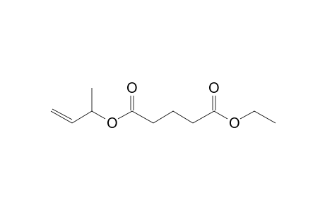 Glutaric acid, but-3-en-2-yl ethyl ester