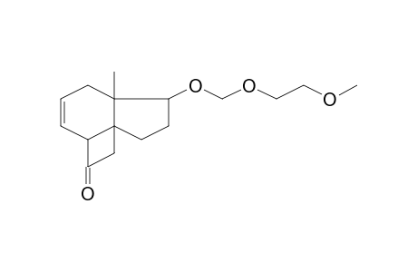 Tricyclo[6.3.0.0(1,4)]undec-5-en-3-one, 9-[(2-methoxyethoxy)methoxy]-8-methyl-