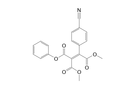 (E)-2-(4-Cyano-phenyl)-3-phenoxycarbonyl-but-2-enedioic acid dimethyl ester