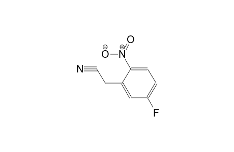 (5-fluoro-2-nitrophenyl)acetonitrile