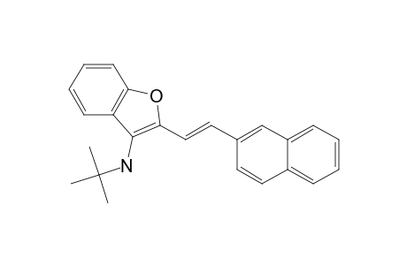 (E)-N-Tert-butyl-2-(2-(naphthalen-2-yl)vinyl)benzofuran-3-amine