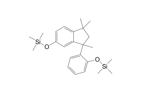 1,3,3-Trimethyl-1-(2'-trimethylsilyloxyphenyl)-6-trimethylsilyloxyindane