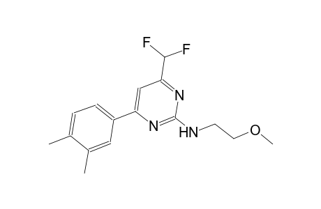 2-pyrimidinamine, 4-(difluoromethyl)-6-(3,4-dimethylphenyl)-N-(2-methoxyethyl)-