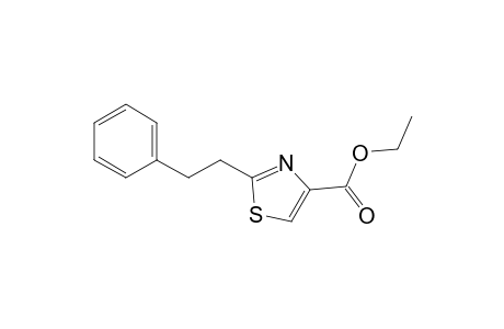 2-(2'-PHENYL-ETHYL)-4-CARBETHOXY-THIAZOLE