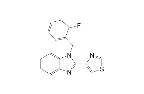 1-(2-fluorobenzyl)-2-(1,3-thiazol-4-yl)-1H-benzimidazole