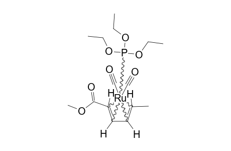DICARBONYL-[2-5-ETA-(METHYL-(2E,4E)-HEXA-2,4-DIENOATE)]-(TRIETHOXYPHOSPHINE)-RUTHENIUM