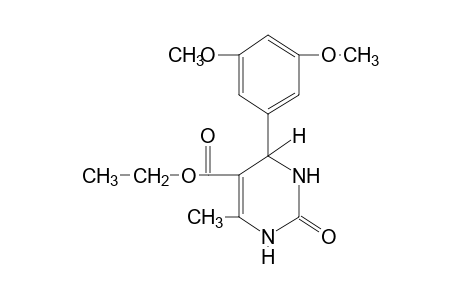 4-(3,5-dimethoxyphenyl)-6-methyl-2-oxo-1,2,3,4-tetrahydro-5-pyrimidinecarboxylic acid, ethyl ester